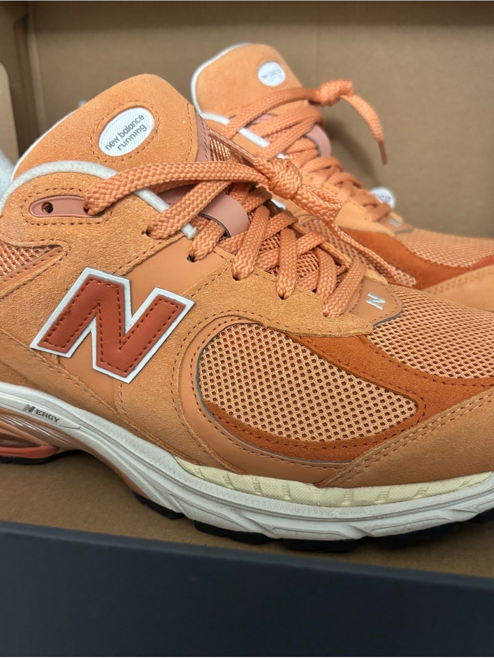 New Balance 2002R Brown Orange Size 13 US Men (M2002RFJ)